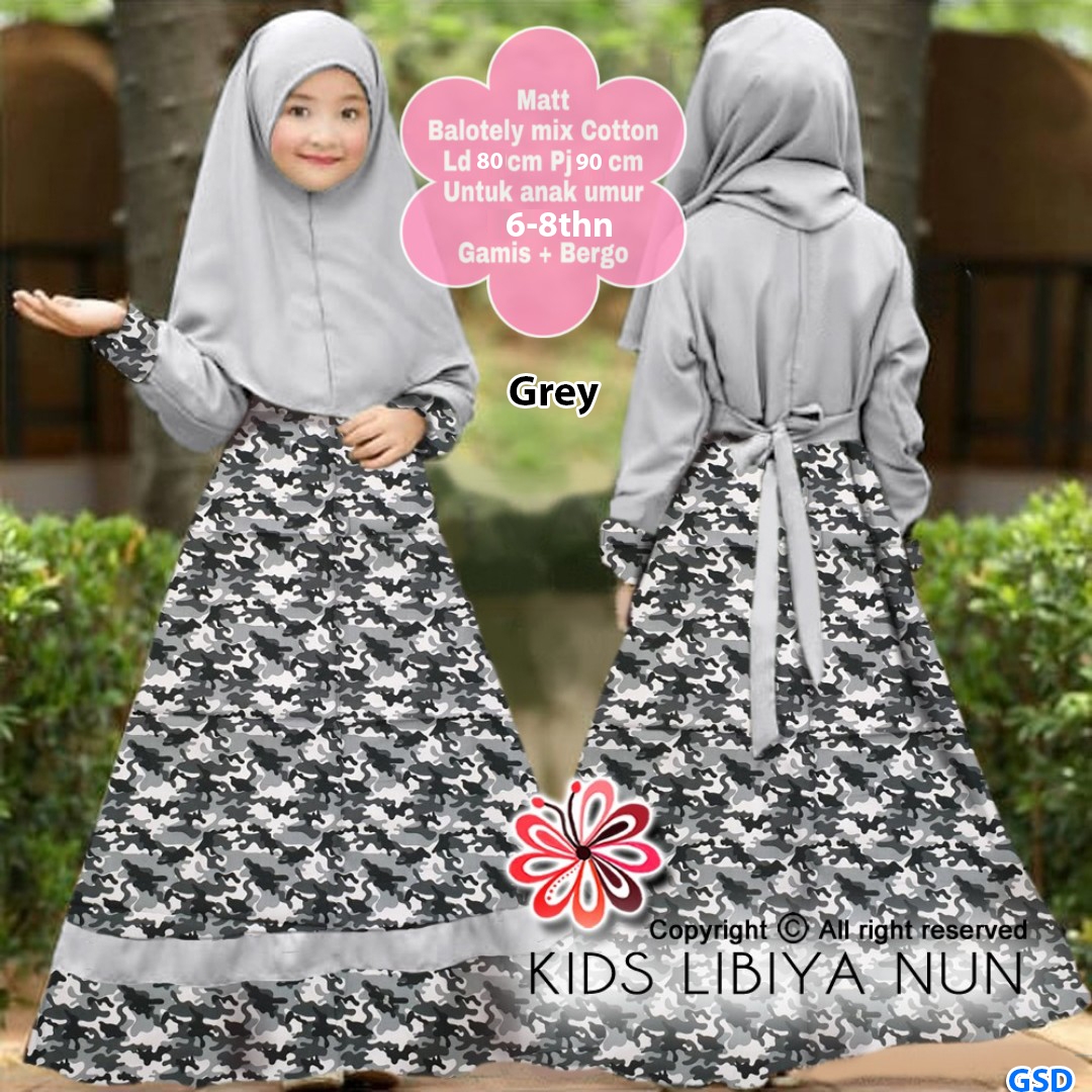 Maxi libiya kids armi - Grosir Tanah Abang,Baju Import Online Murah-GrosirDress.com