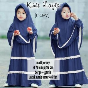 Kids layla navy-hijab lala kids