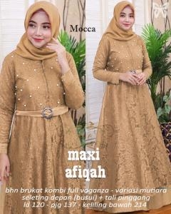 Maxi Afiqah mocca