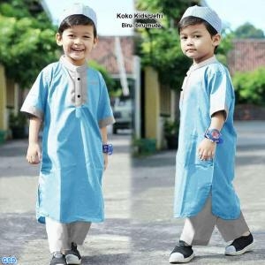 Koko kids jefri biru muda abu