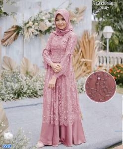 Maxi Pefira maroon