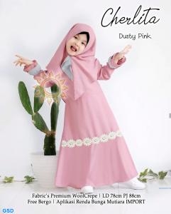 Gamis Cherlita grey