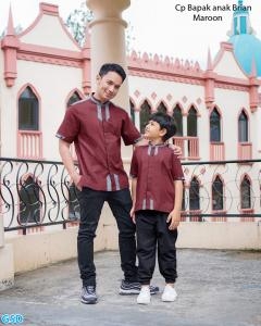 Cp Bapak anak brian Maroon