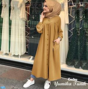 Yumika tunik hijau