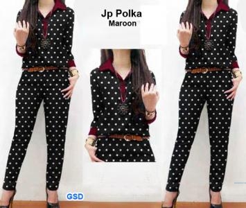 Jp polka Navy