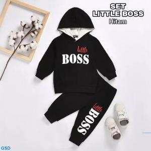 Set Little Boss hitam