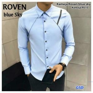 Kemeja roven blue sky-kmja P010