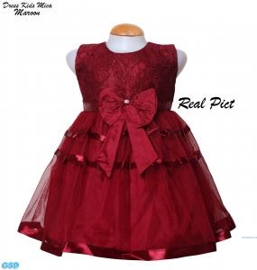 Dress Kids Mica Maroon