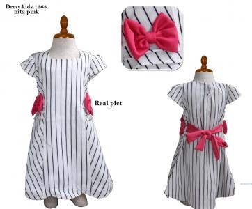 Dress kids 1268 pita pink