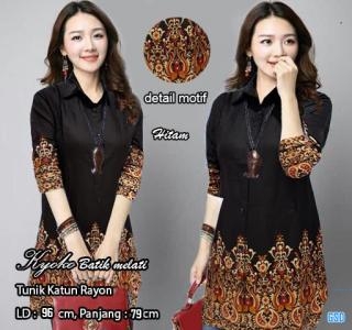 Kyoko batik melati hitam