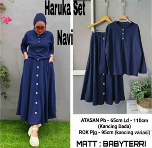 Haruka Set Navy