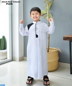 Jubah Anak Salman Putih