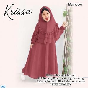 Kids Krissa maroon