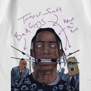 Hi VABA Oversized Travis Scott 2 Tshirt | Kaos Streetwear Unisex Tee