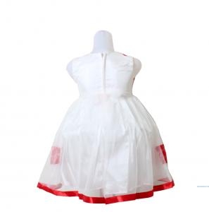 Dress kids desty merah