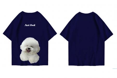 Hi VABA Oversized Bichon Tshirt | Kaos Streetwear Unisex Tee