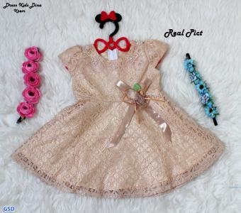 Dress Kids dina Krem