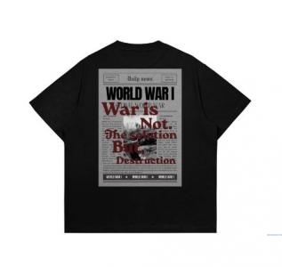 Hi VABA Oversized World War Tshirt | Kaos Streetwear Unisex Tee