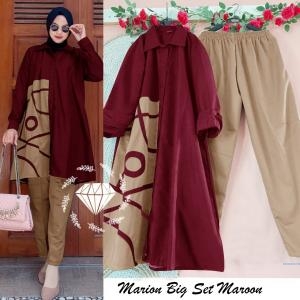 Marion Big set maroon