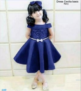 Dress Cecilia basic navy