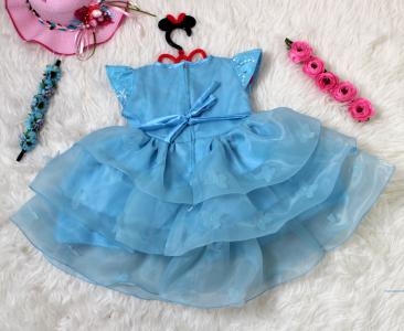 Dress New Julie Kids Biru