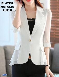 Blazer Natalia hitam