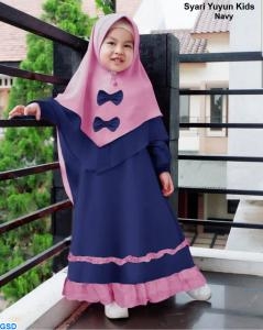 Syari Yuyun kids navy