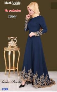 Maxi Arabic navy-maxi rabic