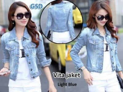 vita jaket ligth blue