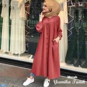 Yumika tunik hijau