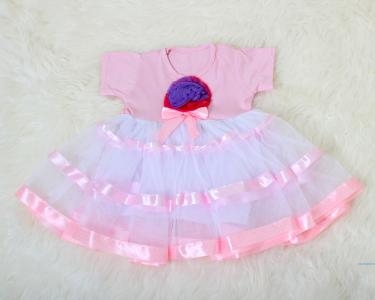 Dress kids nora pink