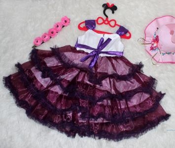 Dress Kids 652 ungu