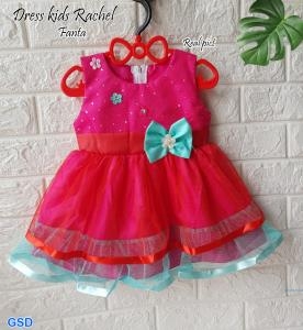 Dress kids rachel red