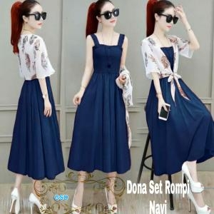 Dona Set Rompi Navy