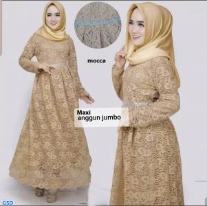 Maxi anggun jumbo mocca