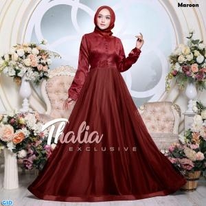 Thalia Maxi Maroon