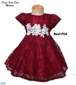 Dress Kids Deli maroon