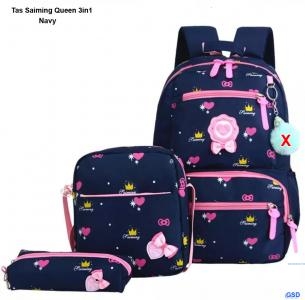 Tas Saiming Queen 3in1 navy