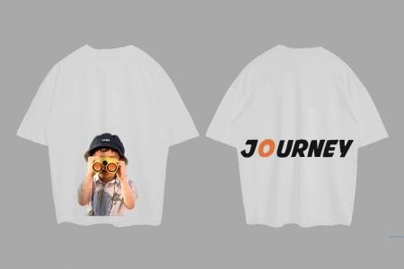 VABA Oversized Tshirt Journey | Kaos Streetwear Unisex Tee