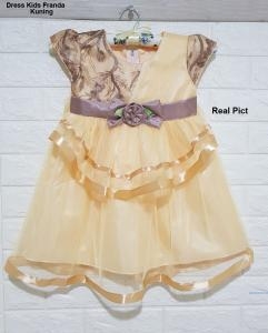 Dress kids Franda kuning