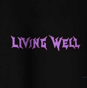 VABA Oversized Living Well Tshirt | Kaos Streetwear Unisex Tee