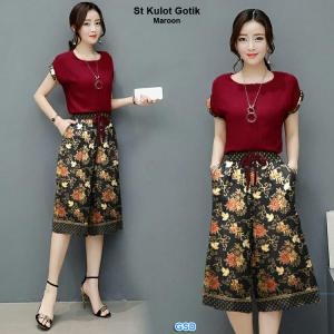 St Kulot Gotik Maroon