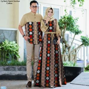 Cp Batik Nanik Vertikal abu