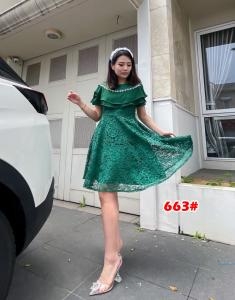 Dress Brukat 663#