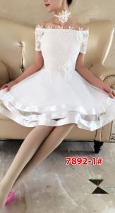 Dress import 7892-1 white