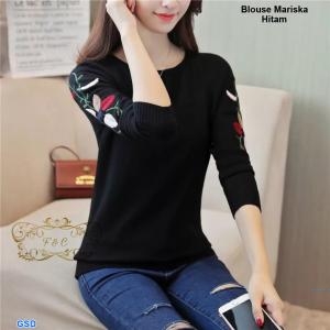 Blouse mariska hitam