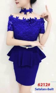 Setelan import 6212 blue