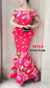 Setelan Import 7871 merah