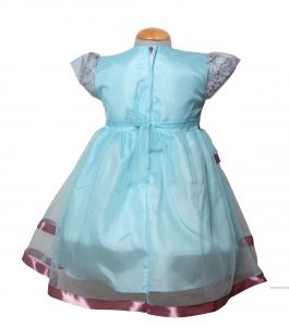 Dress Kids Mira biru muda