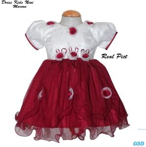 Dress Kids Nini Maroon